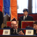 Antonio Vatta, Presidente dell'Associazione Nazionale Venezia Giulia e Dalmazia Comitato provinciale di Torino interviene alla cerimonia in Sala Rossa