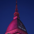 Mole Antonelliana: Logo Final four di Basket femminile
