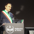 Il Sindaco della Città di Torino Stefano Lo Russo porta i saluti istituzionali