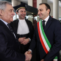 Antonio Tajani, Stefano Corgnati, e Stefano Lo Russo