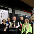 La Fiamma della Speranza arriva a Torino per gli Special Olympics World Winter Games 2025