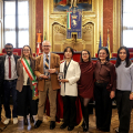 La Città consegna il sigillo civico a Hassan Khorzom e Mina Sharifi