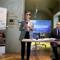 Il Direttore dell’Agenzia del Demanio, Alessandra dal Verme e il Sindaco di Torino, Stefano Lo Russo