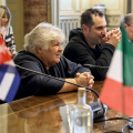 Un momento dell'incontro in Sala Congregazioni di Palazzo Civico