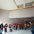 Scuole in cantiere, terzo atto: il Polo 06 di Via Verolengo 29, in Borgo Vittoria, inizia a prendere forma.