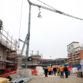 Scuole in cantiere, terzo atto: il Polo 06 di Via Verolengo 29, in Borgo Vittoria, inizia a prendere forma.