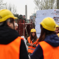Scuole in cantiere, terzo atto: il Polo 06 di Via Verolengo 29, in Borgo Vittoria, inizia a prendere forma.