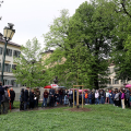 In ricordo di Masha Amini e delle lotte delle donne iraniane, un albero ai Giardini Cavour