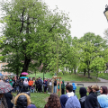 In ricordo di Masha Amini e delle lotte delle donne iraniane, un albero ai Giardini Cavour