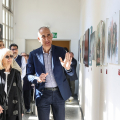 Luciana Littizzetto e l'Assessore Francesco Tresso