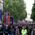 La fiaccolata dell’80° anniversario della Liberazione