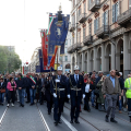 La fiaccolata dell’80° anniversario della Liberazione