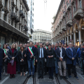 La fiaccolata dell’80° anniversario della Liberazione