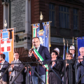 La fiaccolata dell’80° anniversario della Liberazione