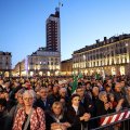 La fiaccolata dell’80° anniversario della Liberazione