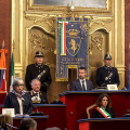 Cerimonia istituzionale in occasione della Giornata della Memoria della deportazione e dell'internamento militare nell'80° anniversario della Liberazione del campo di Mauthausen