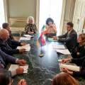 In Sala Musy l'Incontro tra l'Assessora Purchia, i Consiglieri Apollonio e Fissolo e la delegazione armena