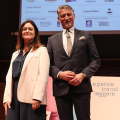 Annalena Benini e il Ministro Alessandro Giuli