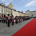 I Granatieri di Sardegna in Piazza Castello