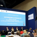 La presentazione del volume Governare le fragilità allo stand della Città di Torino