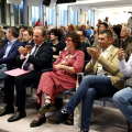 Gli Assessori Chiavarino, Salerno e Porcedda presenti al dibattito