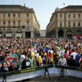La gremita piazza San Carlo