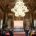 Al Castello del Valentino la Presidente del Parlamento Europeo Roberta Metsola