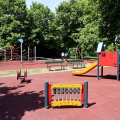 Parco di via Calabria: inaugurata la nuova area giochi, inclusiva e innovativa