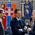 Il Sindaco Stefano Lo Russo con John Elkann