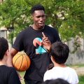 Il campione di basket Paul Biligha