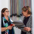 Beatrice Merz con l'Assessora alla Cultura Rosanna Purchia
