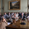 A Palazzo civico la delegazione spagnola di San Sebastián