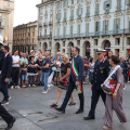 Il Sindaco Lo Russo in piazza Castello