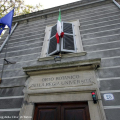 L\'ingresso dell\'Orto Botanico in viale Mattioli 25