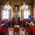 Palazzo Civico, sala Rossa: cerimonia di nomina delle Ambasciatrici e degli Ambasciatori nel mondo delle eccellenze del territorio torinese