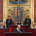 Palazzo Civico, sala Rossa: cerimonia di nomina delle Ambasciatrici e degli Ambasciatori nel mondo delle eccellenze del territorio torinese