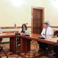 Delegazione della Romania in visita a Palazzo Civico