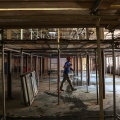 Il cantiere all'ex stabilimento Safov