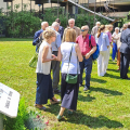 Giovanna Cattaneo Incisa ricordata nel giardino della “sua” Galleria d’Arte Moderna