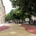 La nuova area pedonale di via Masserano