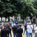 Valdocco, inaugurata la nuova area pedonale di via Masserano e vicolo Grosso