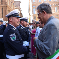 Piazza Carignano, Cerimonia di chiusura del 97° Corso Regionale di Formazione per Agenti di Polizia Locale