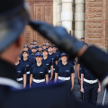 Piazza Carignano, Cerimonia di chiusura del 97° Corso Regionale di Formazione per Agenti di Polizia Locale