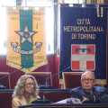 Elide Tisi, presidente dei Consiglieri emeriti e Luigi Fusi, nipote di Valdo