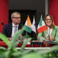 Giorgio Di Capua, Console Onorario della Costa d’Avorio in Piemonte e la vicesindaca Michela Favaro