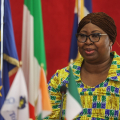 L’Ambasciatrice della Costa d’Avorio in Italia Nogozene Bakayoko