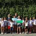 Scuola Pertini, inaugurata la parete verde realizzata per l’iniziativa Nitto Atp Finals Torino Green Project