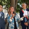 Piazza Maria Teresa, inaugurato il Giardino storico