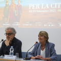 Giorgio Battistelli, Direttore artistico di MITO e l'Assessora alla Cultura Rosanna Purchia
