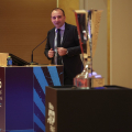 Il Sindaco Stefano Lo Russo interviene alla presentazione del Master Plan delle Nitto ATP Finals 2025